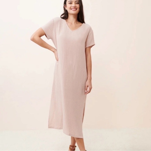 Jenni Kayne Dresses & Skirts - Jenni Kayne Blush Pink Cotton Cypress Dress - read description!